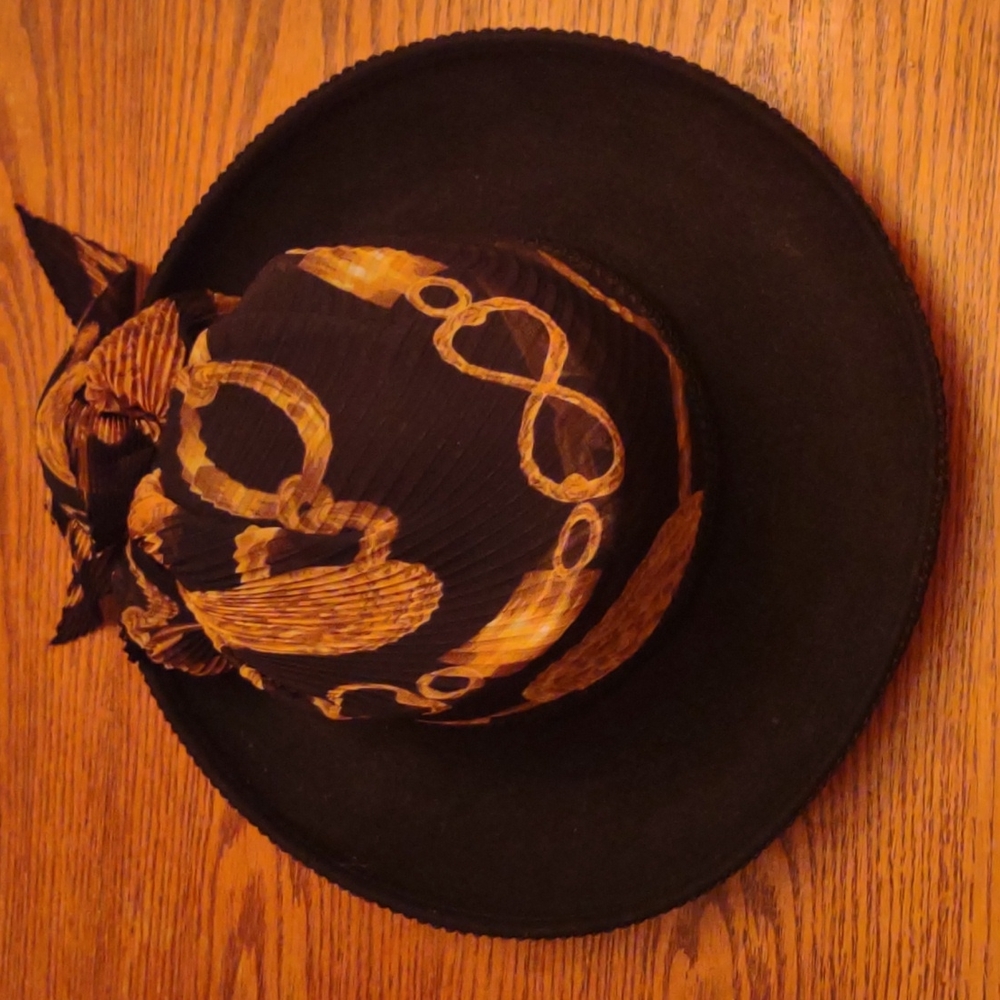 Ladies Black Spanish Fancy Hat